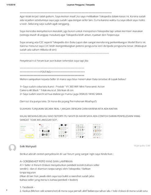 Layanan Pengguna Tokopedia30