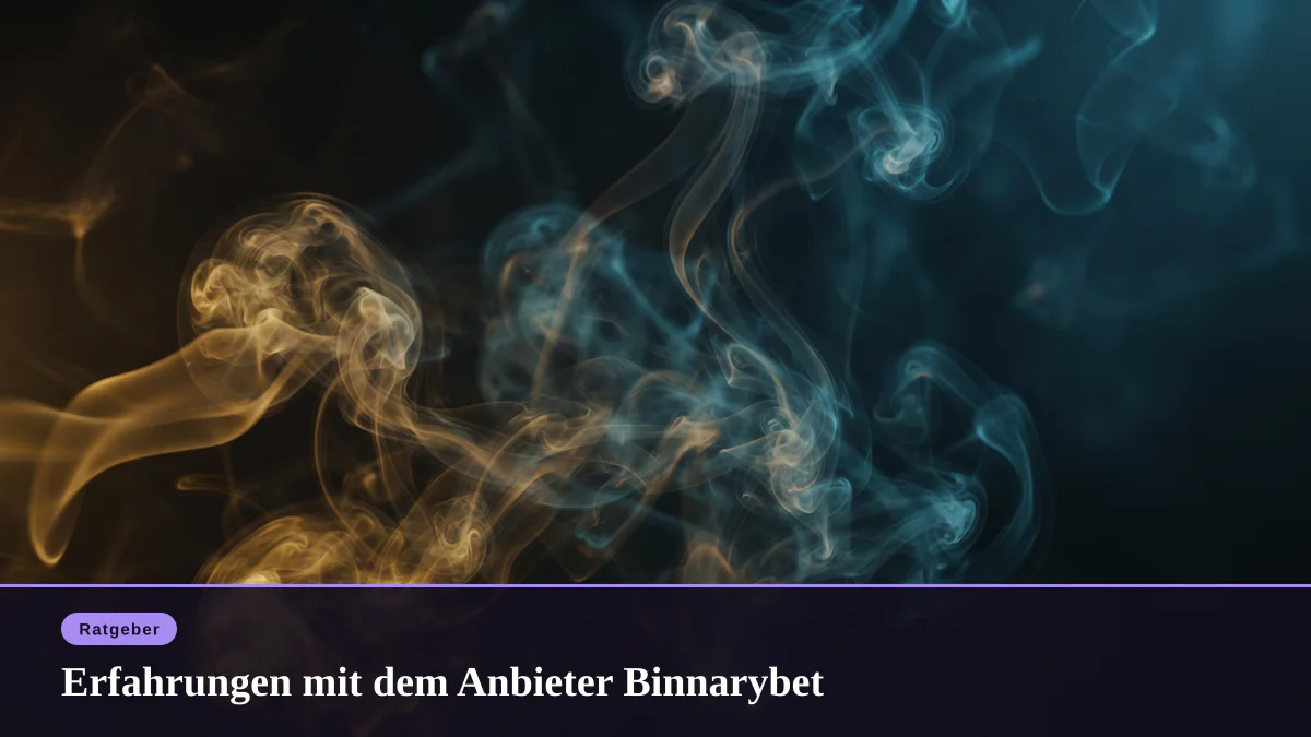 Erfahrungen mit dem Anbieter Binnarybet