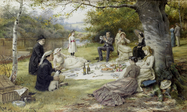 George Goodwin Kilburne The Picnic