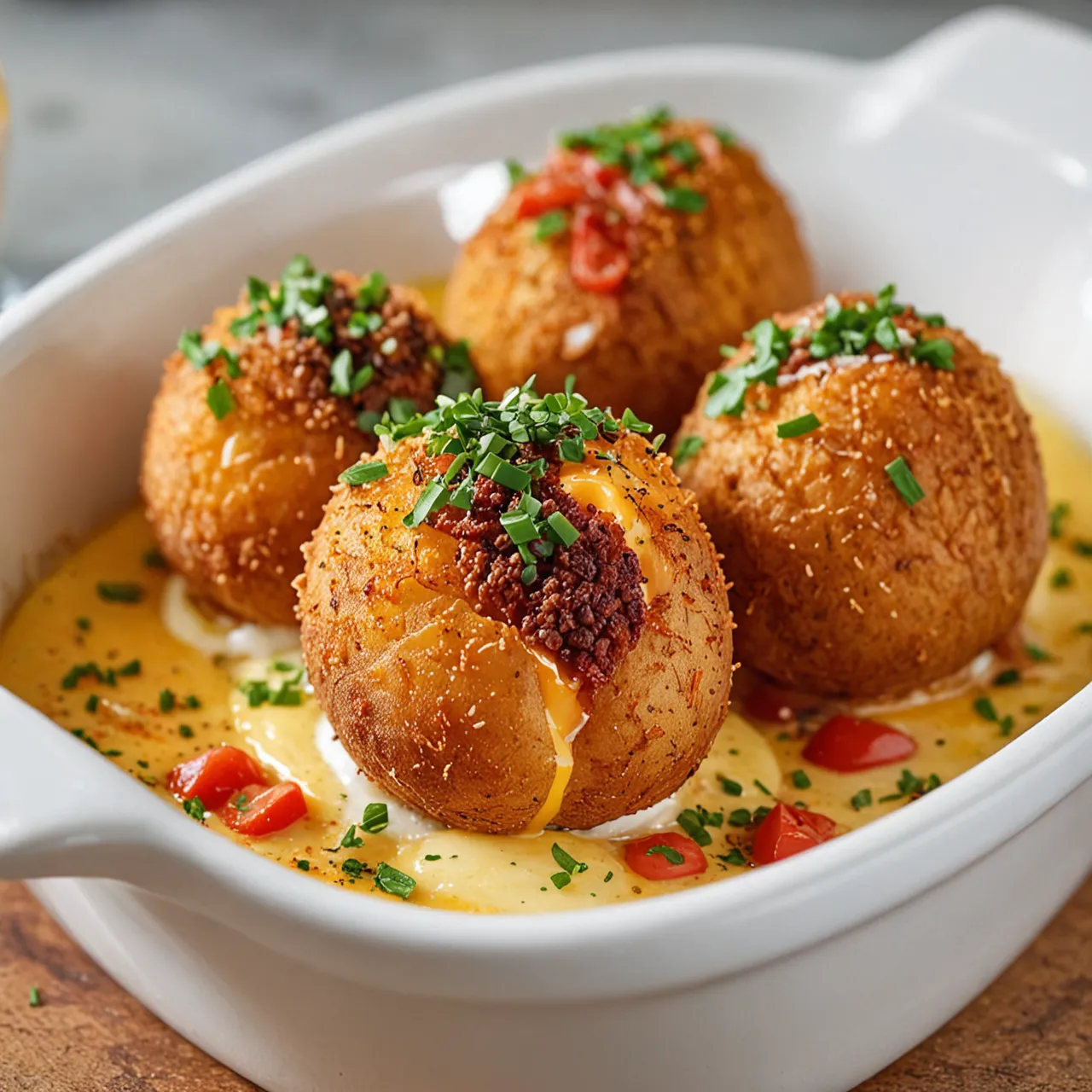 Crispy Stuffed Potatoes - 10-Minute Flavor Explosion
