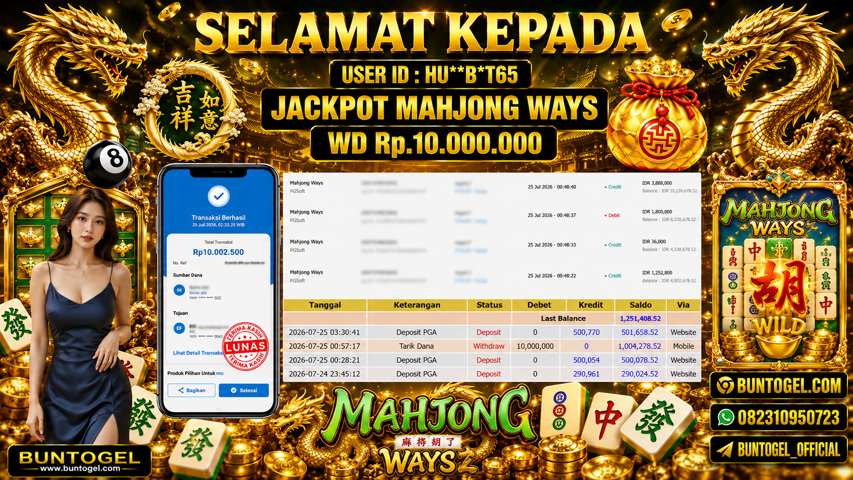 BUKTI BAYAR BUNTOGEL