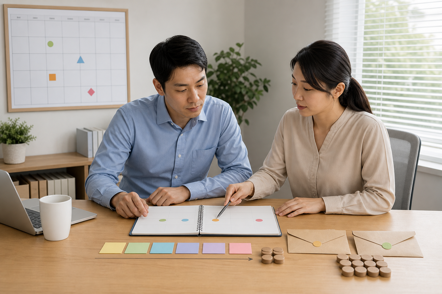 발표일·사업 시작일·신청일·근속 도달일은 서로 다릅니다 내용을 설명하는 관련 이미지