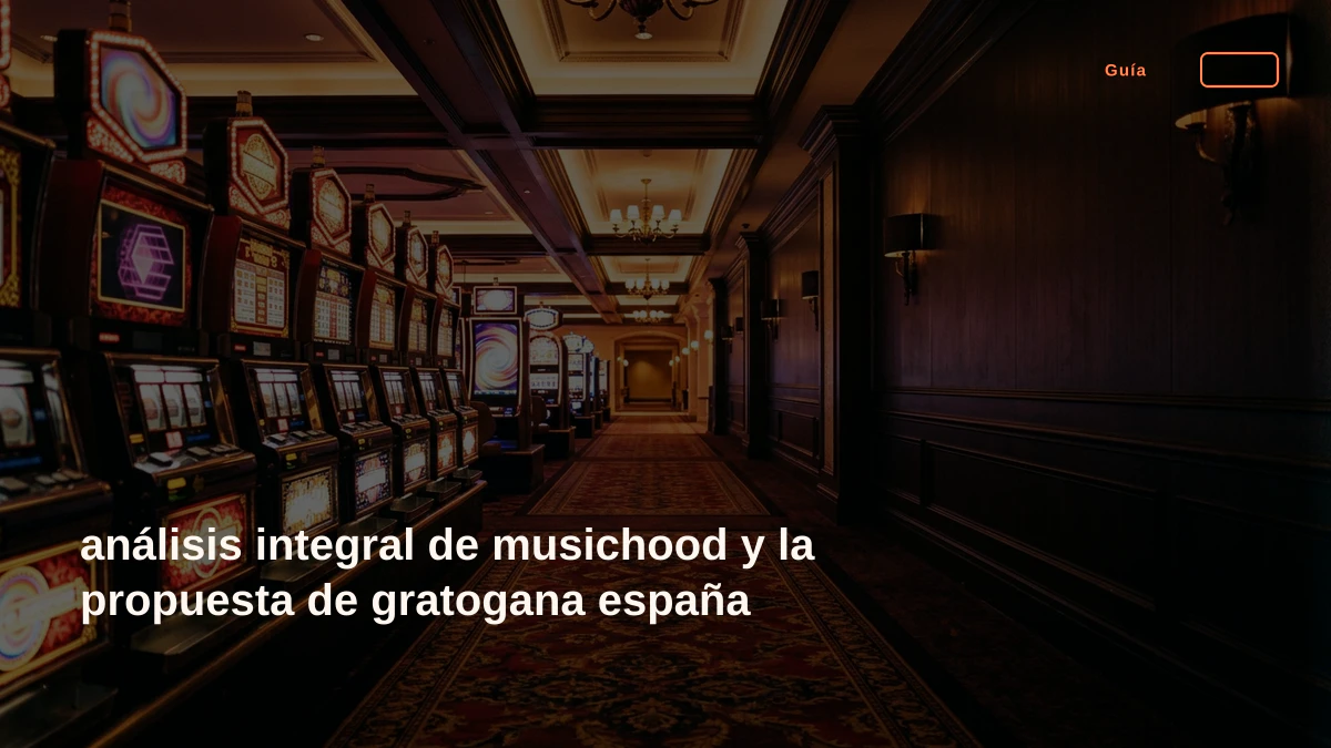 análisis integral de musichood y la propuesta de gratogana españa análisis integral de musichood y la propuesta de gratogana españa