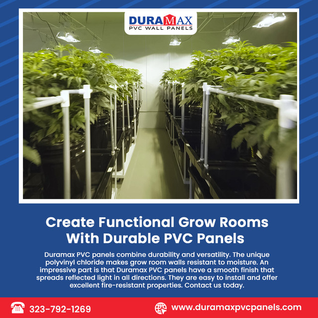 Create Functional Grow Rooms With Durable PVC Panels:.jpg