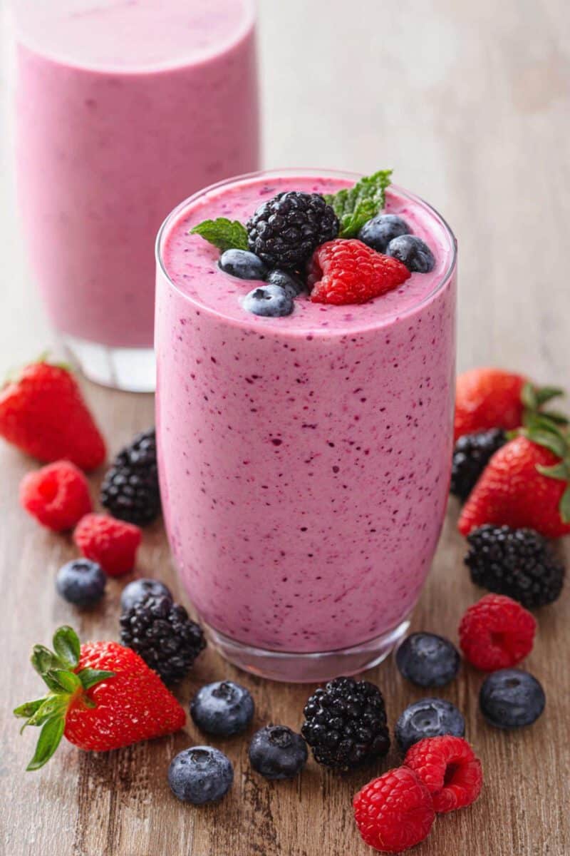 Delicious Variations of Greek Yogurt Berry Smoothie