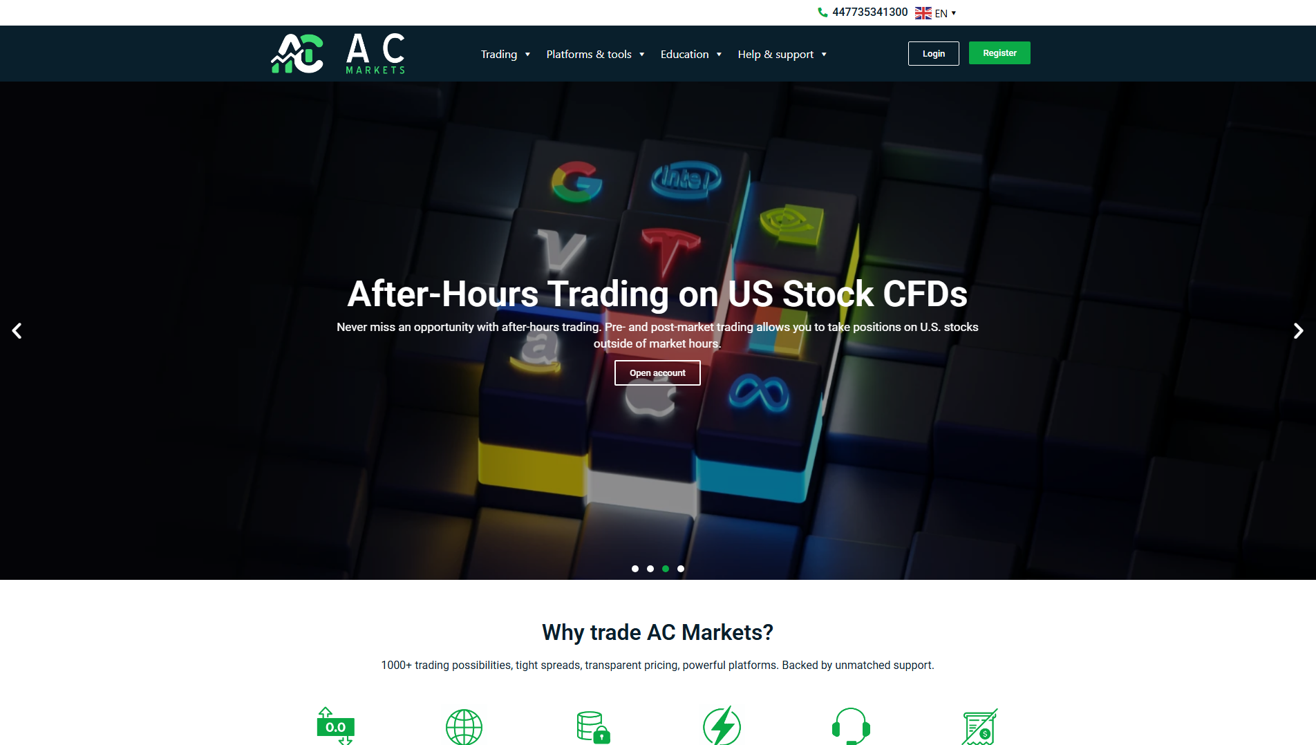 Stored capture of acm.markets