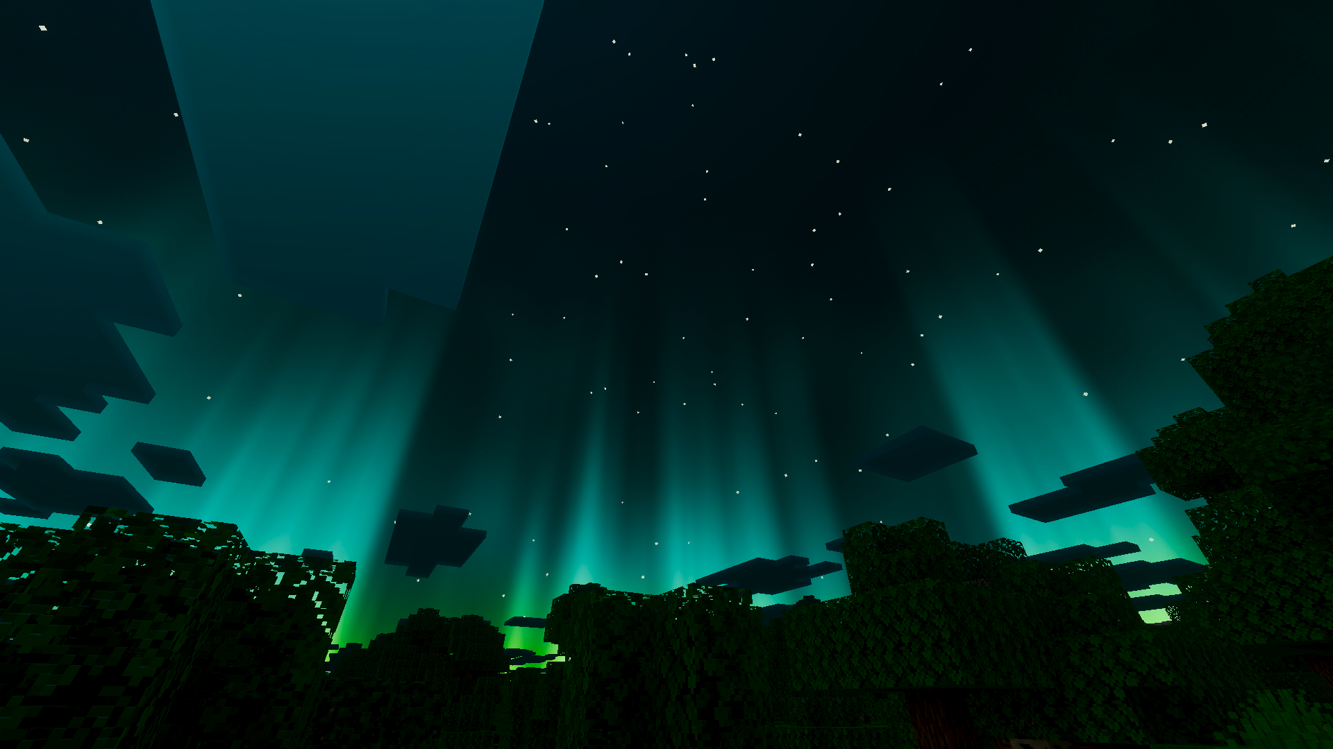 Starry Aurora Sky