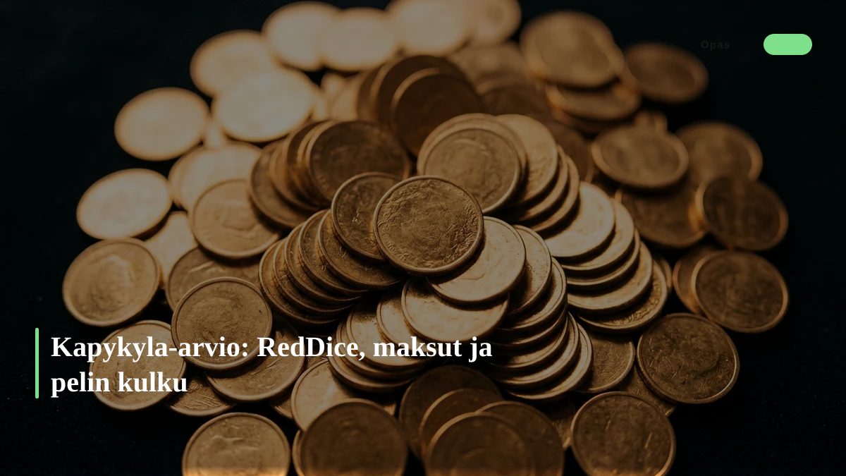 Kapykyla-arvio: RedDice, maksut ja pelin kulku