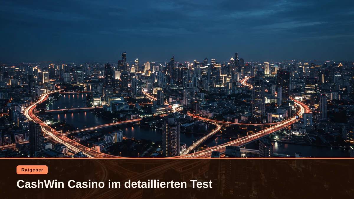 CashWin Casino im detaillierten Test