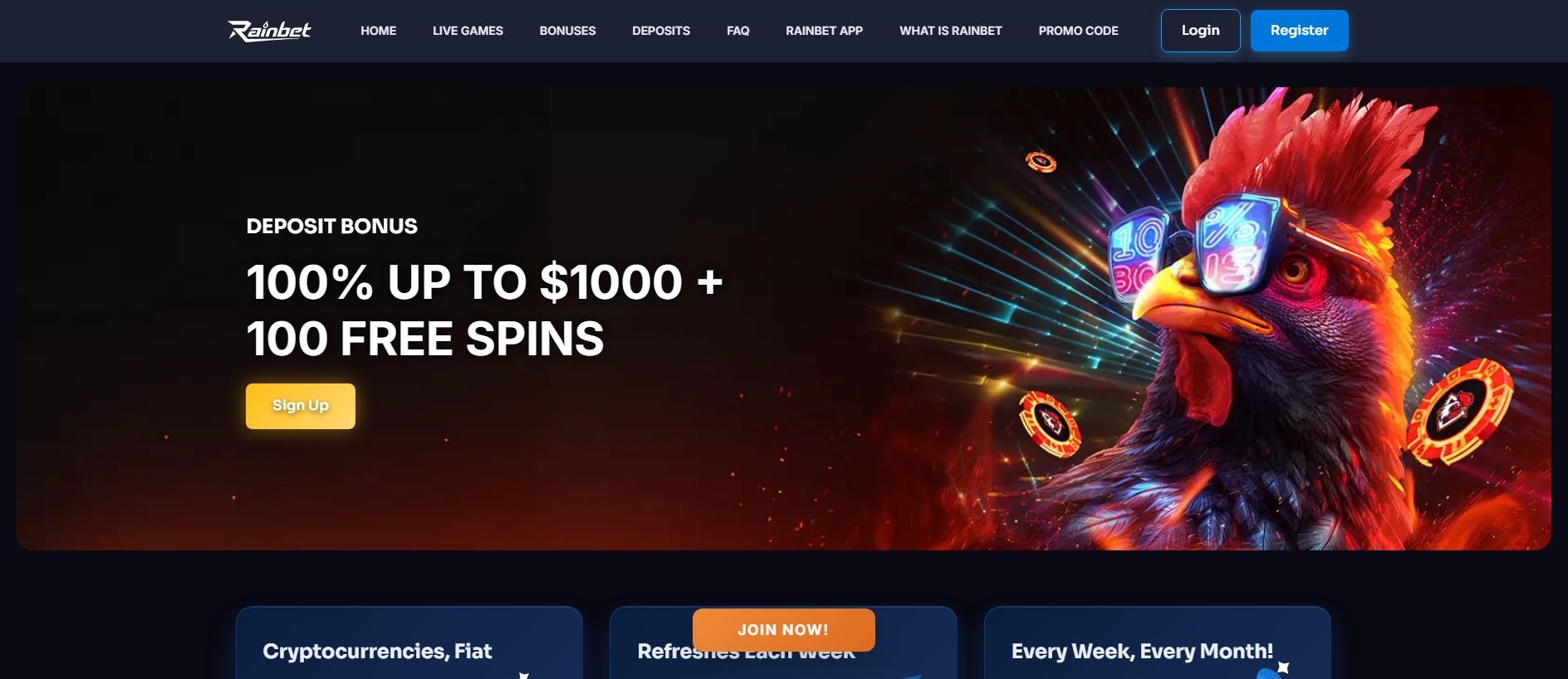 Forensic screenshot of rainbet.co.nz showing the phishing page layout
