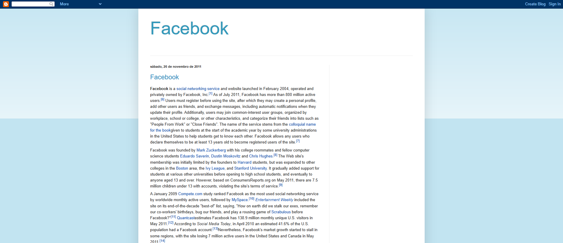 Forensic screenshot of eu-facebook.blogspot.com showing the phishing page layout