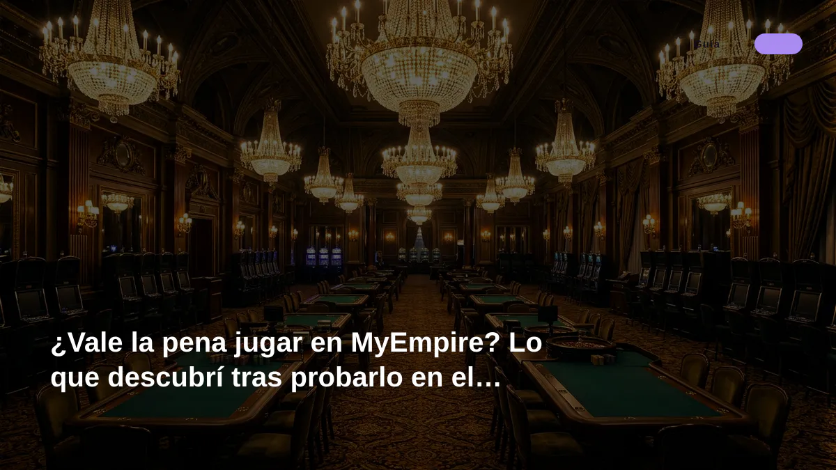 ¿Vale la pena jugar en MyEmpire? Lo que descubrí tras probarlo en el móvil