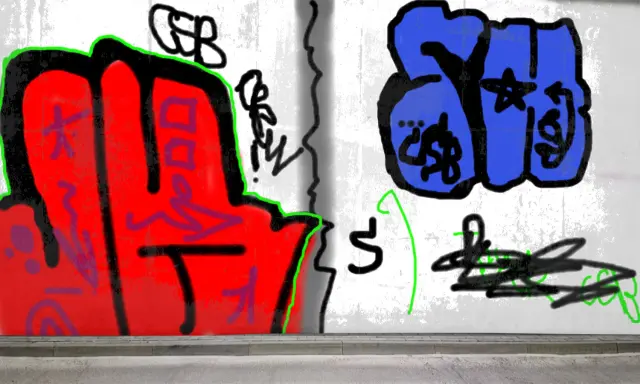 Graffiti artwork by jheboner