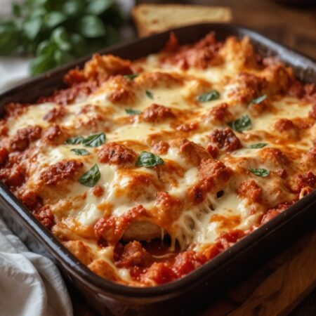 Ultimate Chicken Parmesan Casserole Recipe