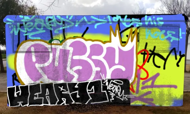 Graffiti artwork by DECAY