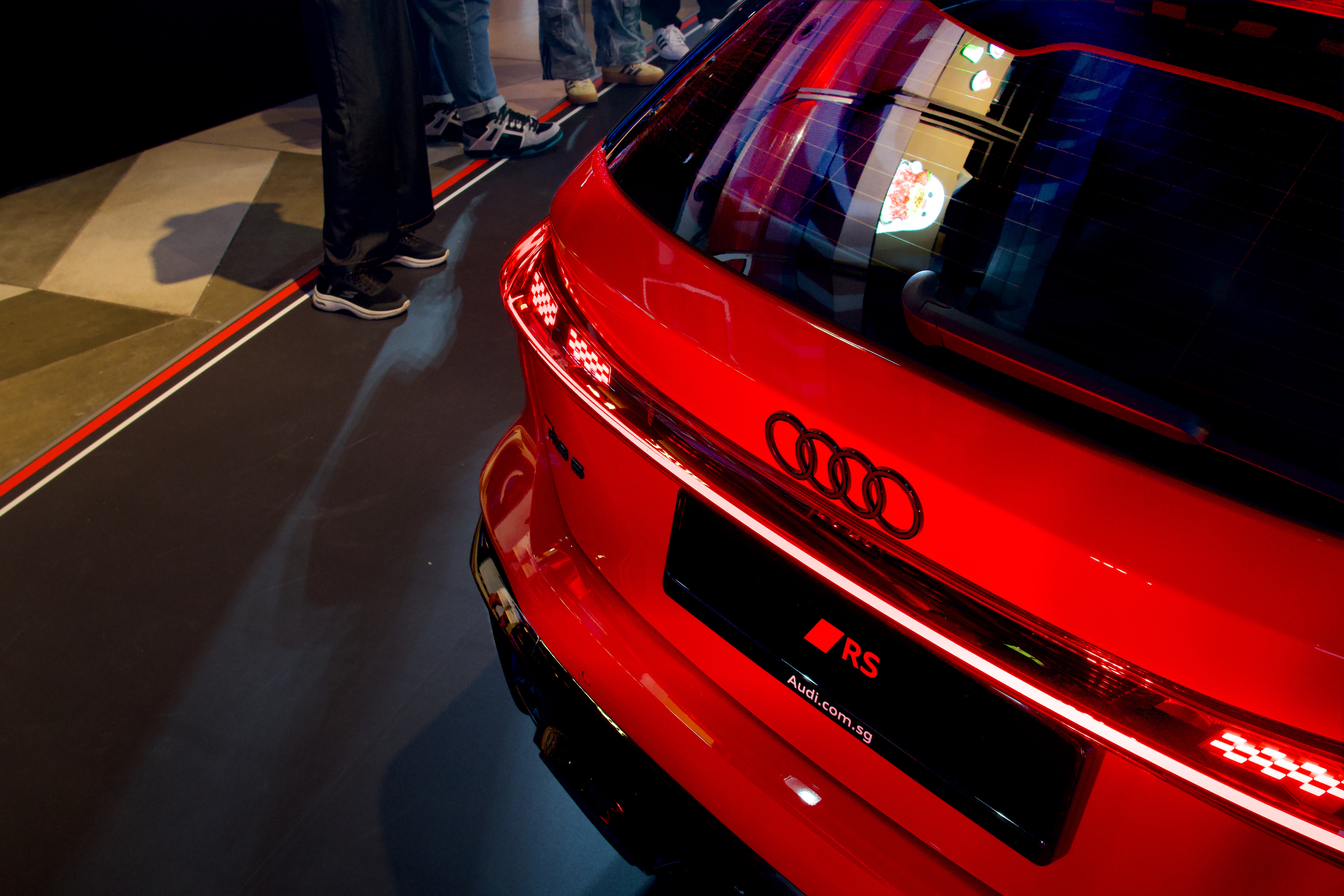 Audi RS 5 rear close-up
