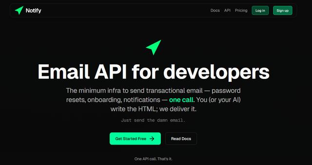 What Does Notify Do for Developers Who Need Transactional Email?