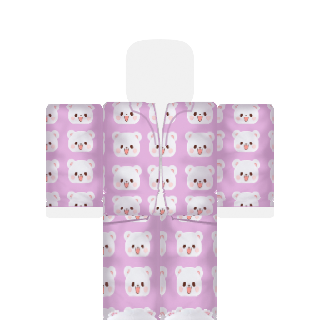 Roblox Milk Bear Pajama - 2D Art & Design Showcase