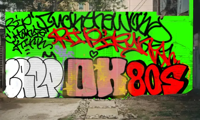 Graffiti artwork by Shel