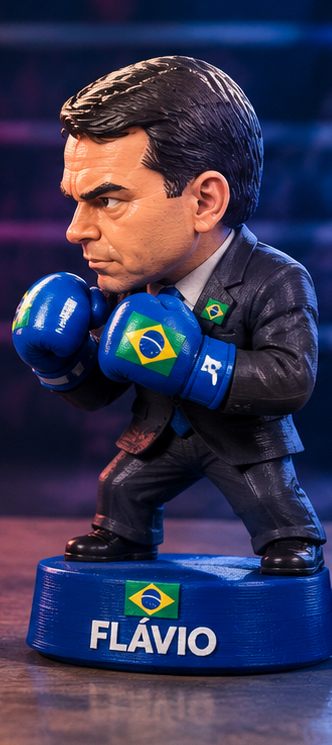 Boneco impressora 3d Flavio