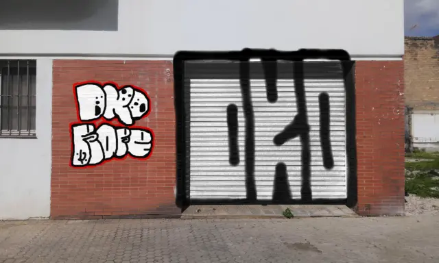 Graffiti artwork by rope12