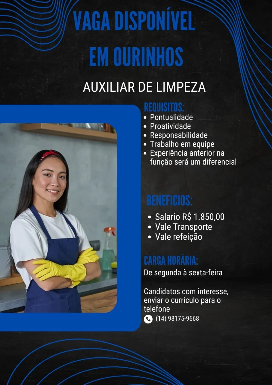 Auxiliar De Limpeza
