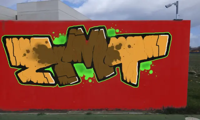 Graffiti artwork by bras420