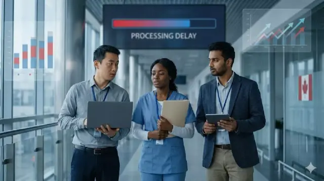 Canada Express Entry Delays in 2026 are causing growing concerns among skilled workers and employers as immigration application backlogs reach a three-year high. Discover the key reasons behind longer processing times, the impact on permanent residence applicants, IRCC’s proposed reforms, and what these changes mean for Canada’s immigration system.