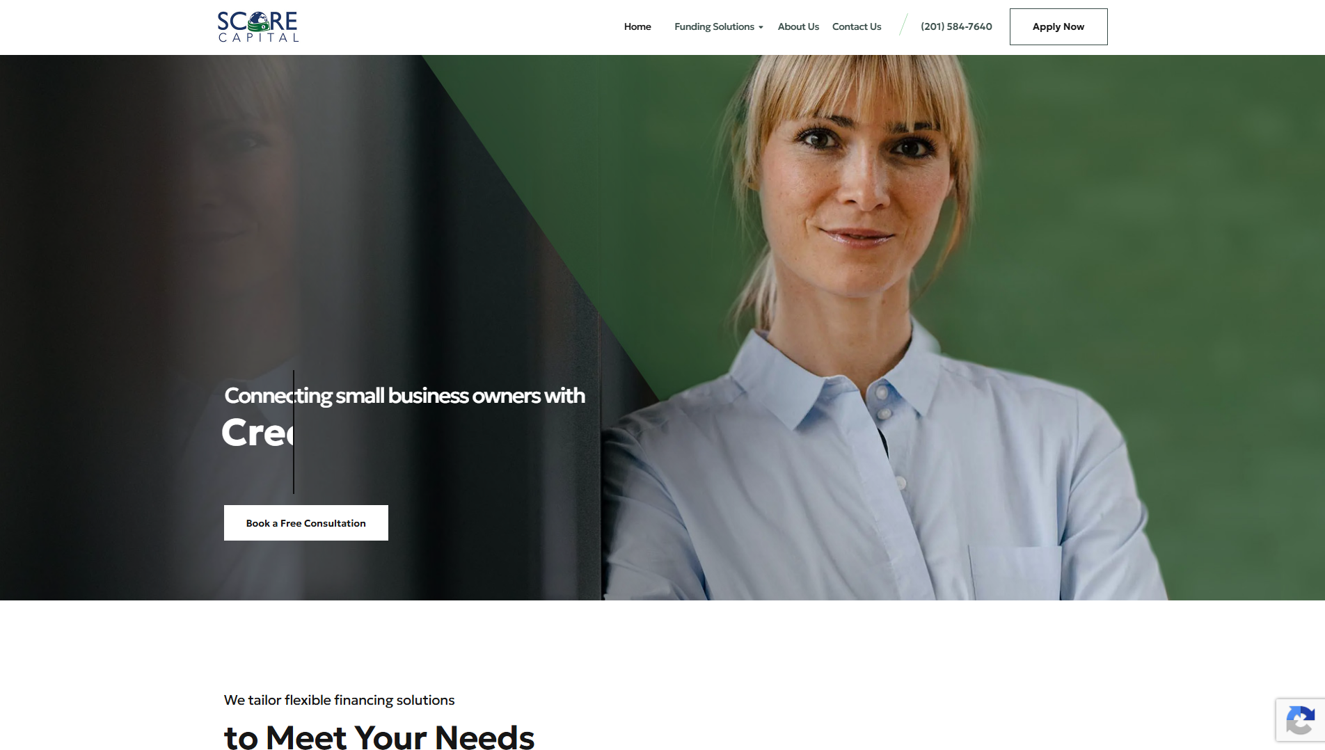 Screenshot of scorecapaccess.com
