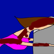 Mary Barfing Poop