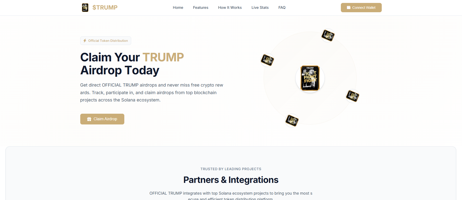 Stored capture of trumpmemedrops.xyz