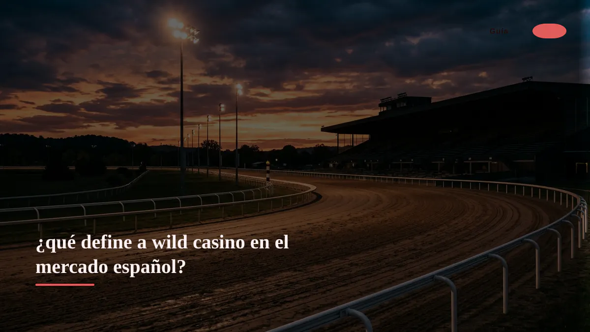 ¿qué define a wild casino en el mercado español?