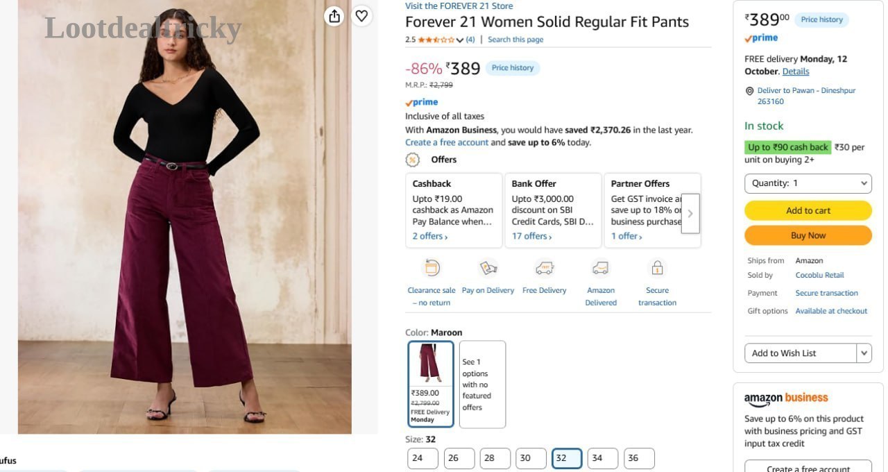 Women Solid Regular | Top Unbeatable Deal
