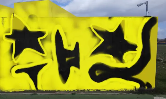 Graffiti artwork by ACE