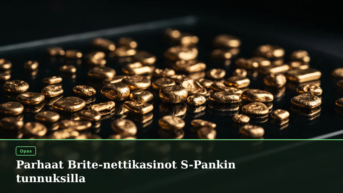 Parhaat Brite-nettikasinot S-Pankin tunnuksilla