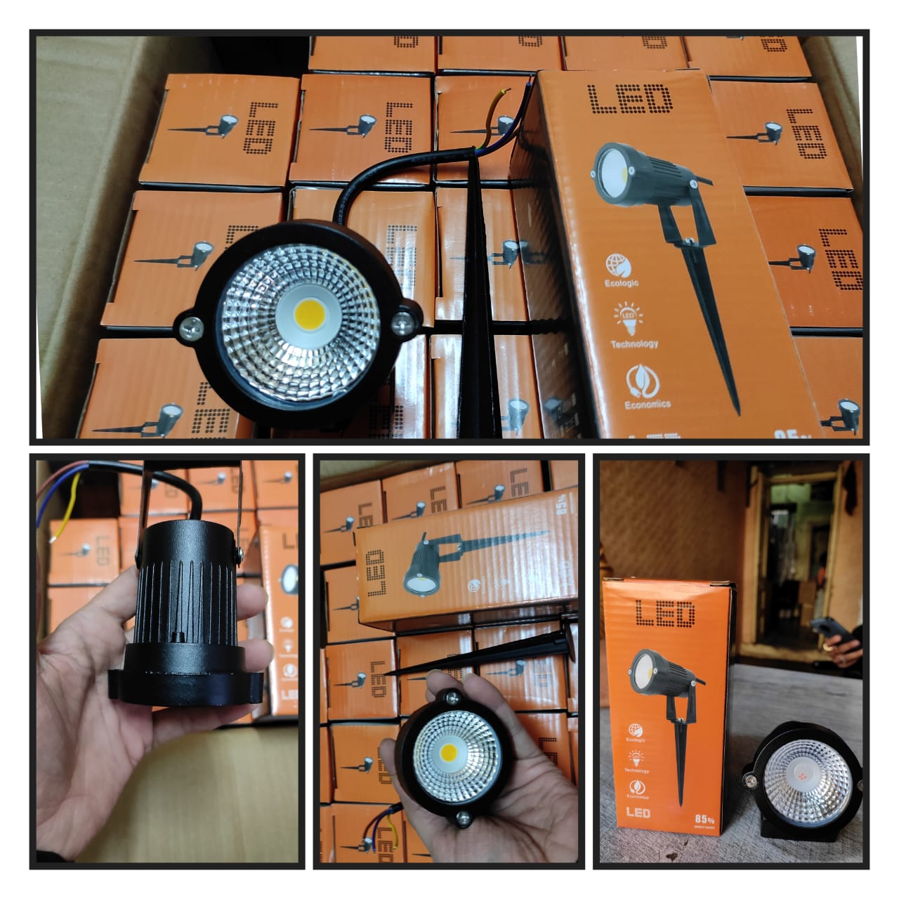 5w garden light aluminium body ww and single colour — Ohrim wholesale price 200