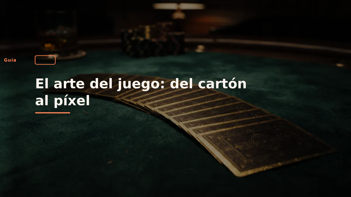 El arte del juego: del cartón al píxel
