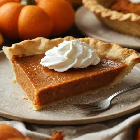 Rich and Irresistible Bourbon Pumpkin Pie