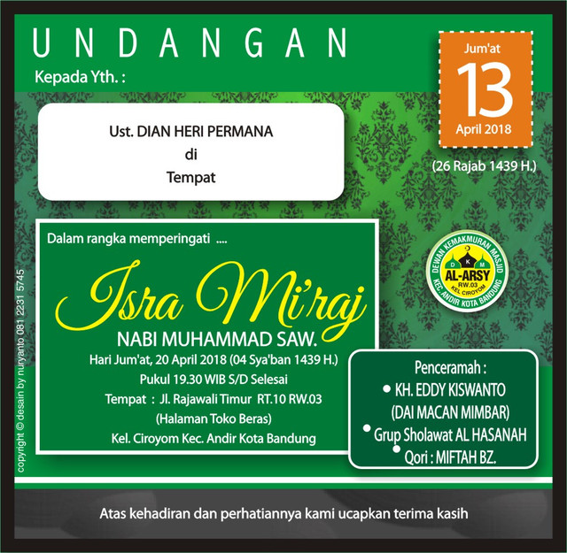 Undangan-Arsy