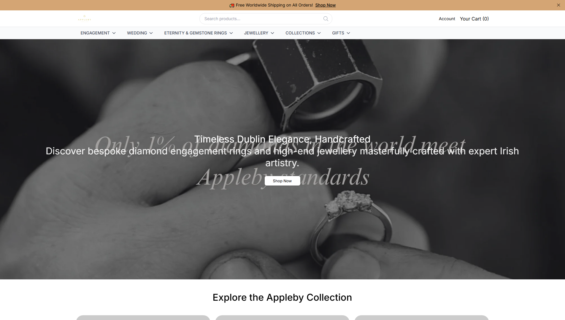 Stored capture of appleby.shop