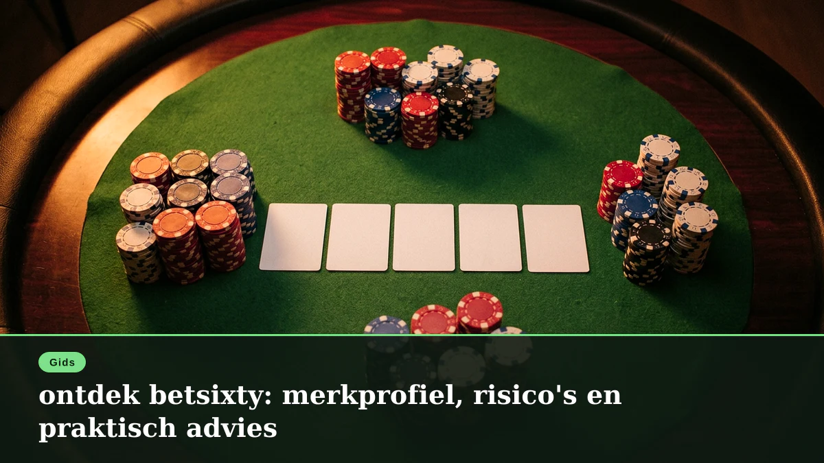 ontdek betsixty: merkprofiel, risico's en praktisch advies