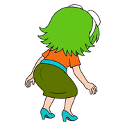 GUMI back looking