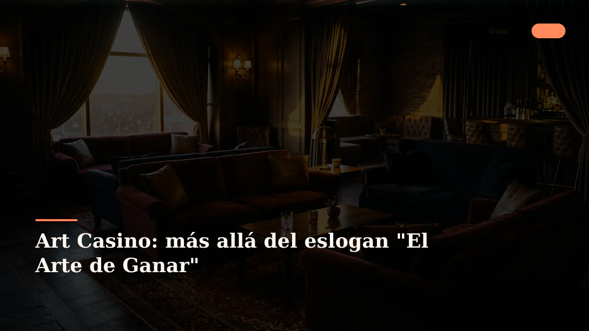 Art Casino: más allá del eslogan "El Arte de Ganar"