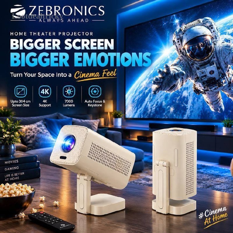 Zebronics 7000 Lumens – Just ₹7999 | Limited Time Loot Offer Zebronics 7000 Lumens – Just ₹7999 | Limited Time Loot Offer