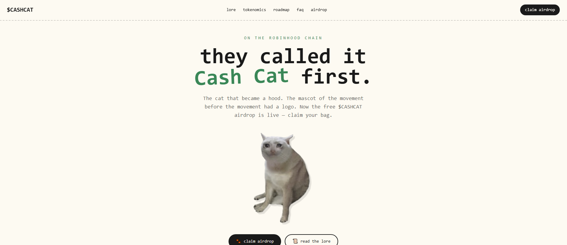 Forensic screenshot of shares-cashcat.xyz showing the phishing page layout