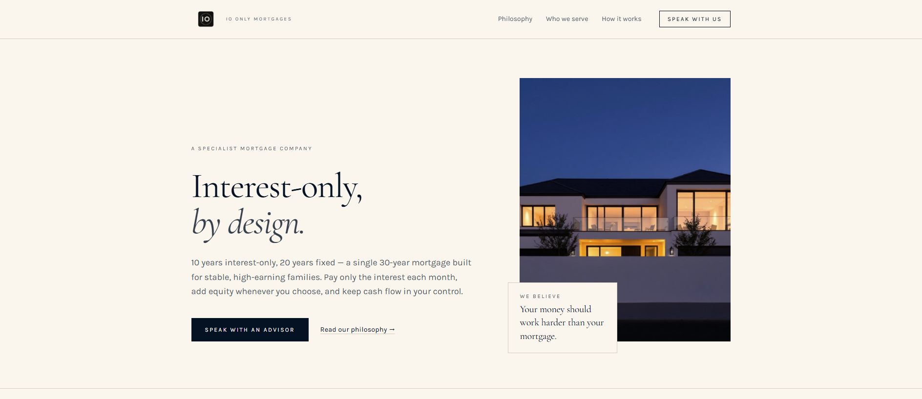 Screenshot of io-only.com