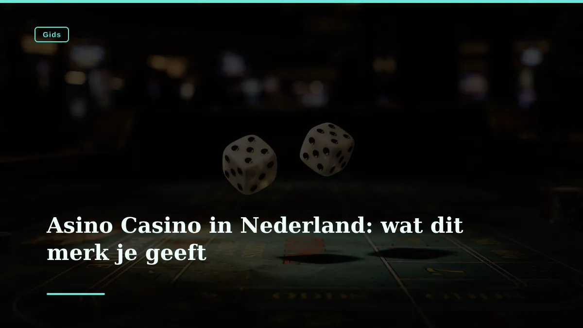 Asino Casino in Nederland: wat dit merk je geeft