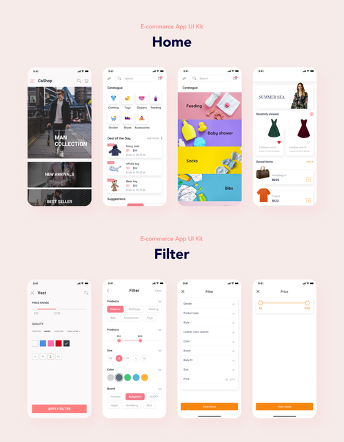 Veery E-Commerce UI Kit