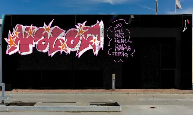 Graffiti artwork by senartolai