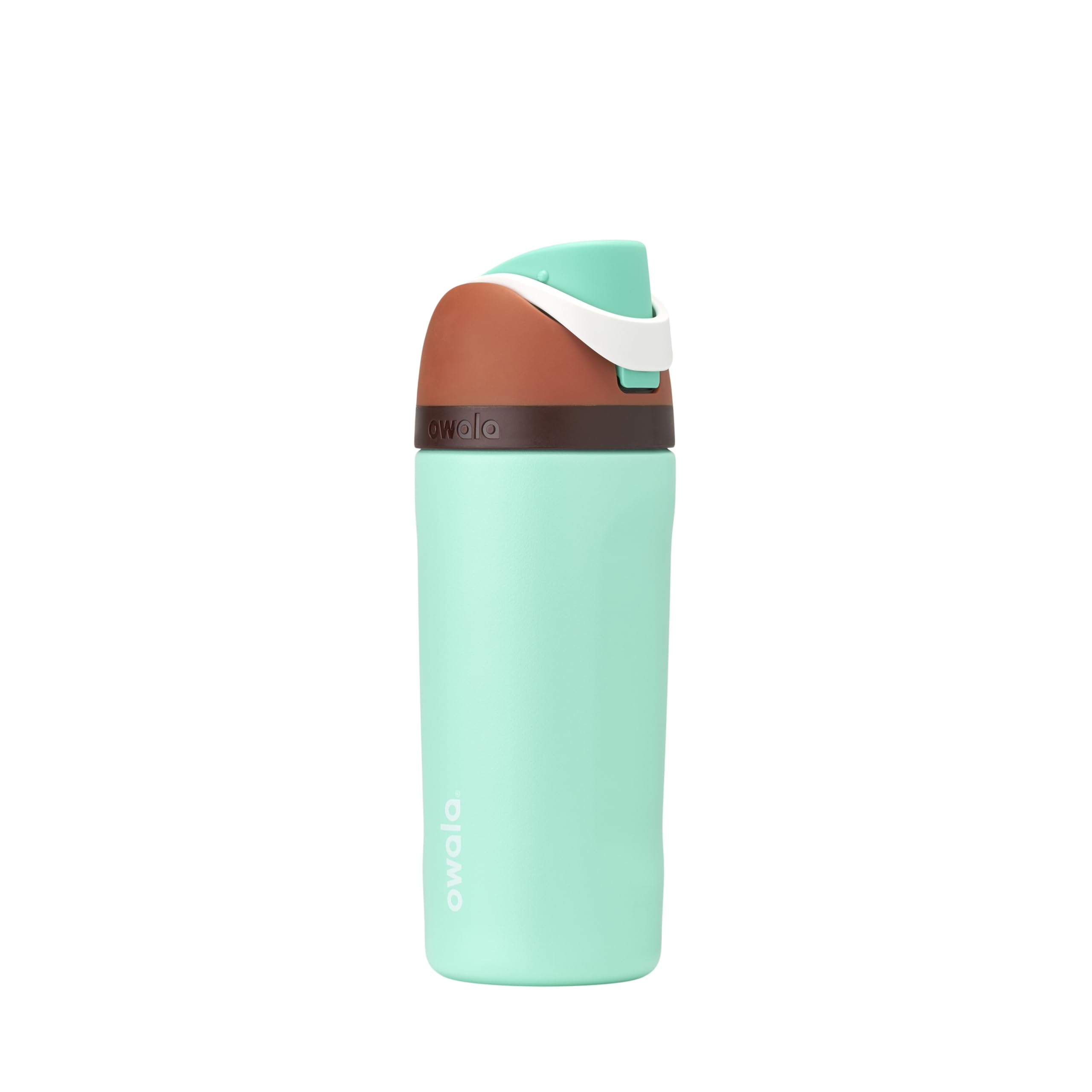 Owala FreeSip Kids Stainless Steel Water Bottle 16 oz Mint Chocolate